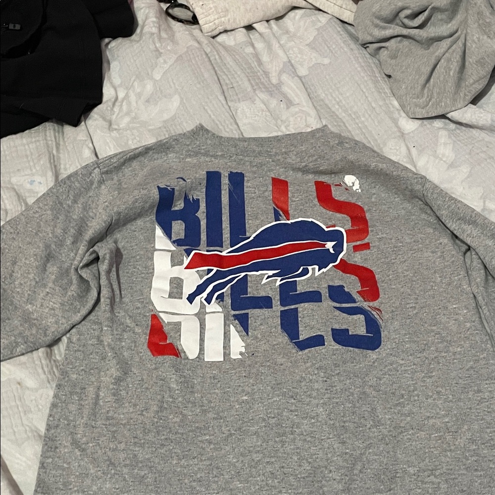 NFL Buffalo Bills Gray Long Sleeve